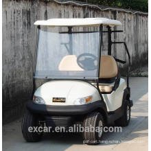 2 seaters white electric golf cart hot for sale